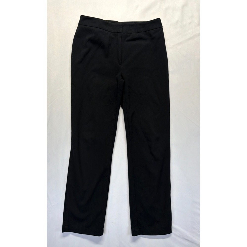 Evan-Picone Formal Dress Pants Womens 6 Black Straight Leg Office Business Wear